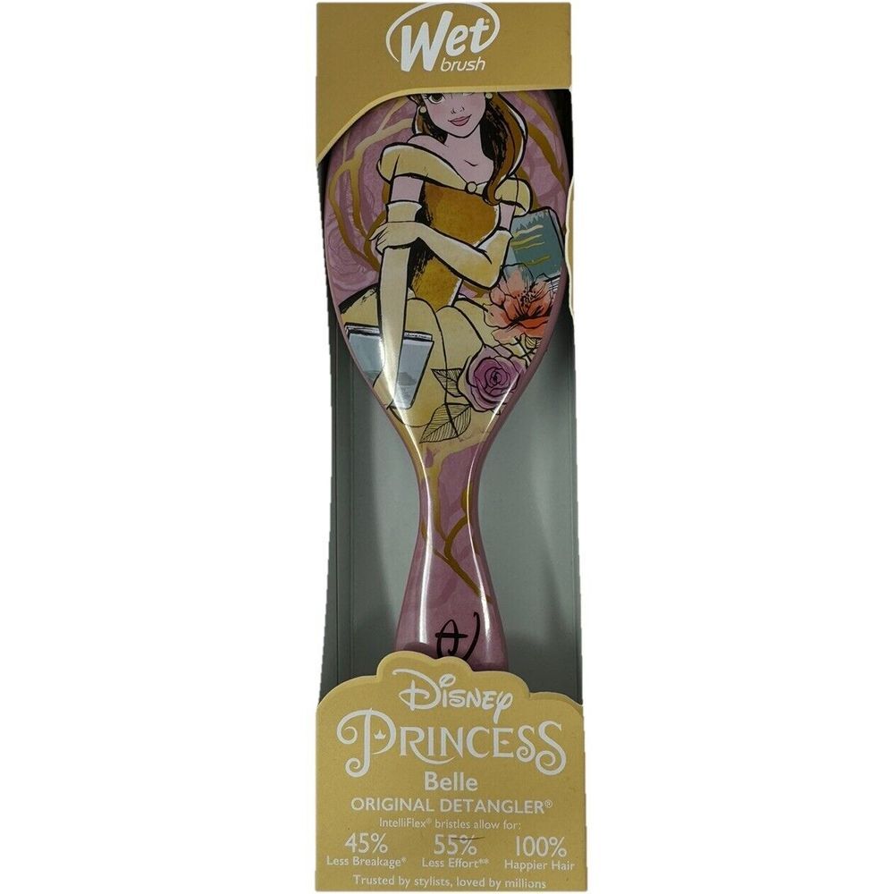 Wet Brush Disney Original Detangler Hair Brush Belle Elegant Princess
